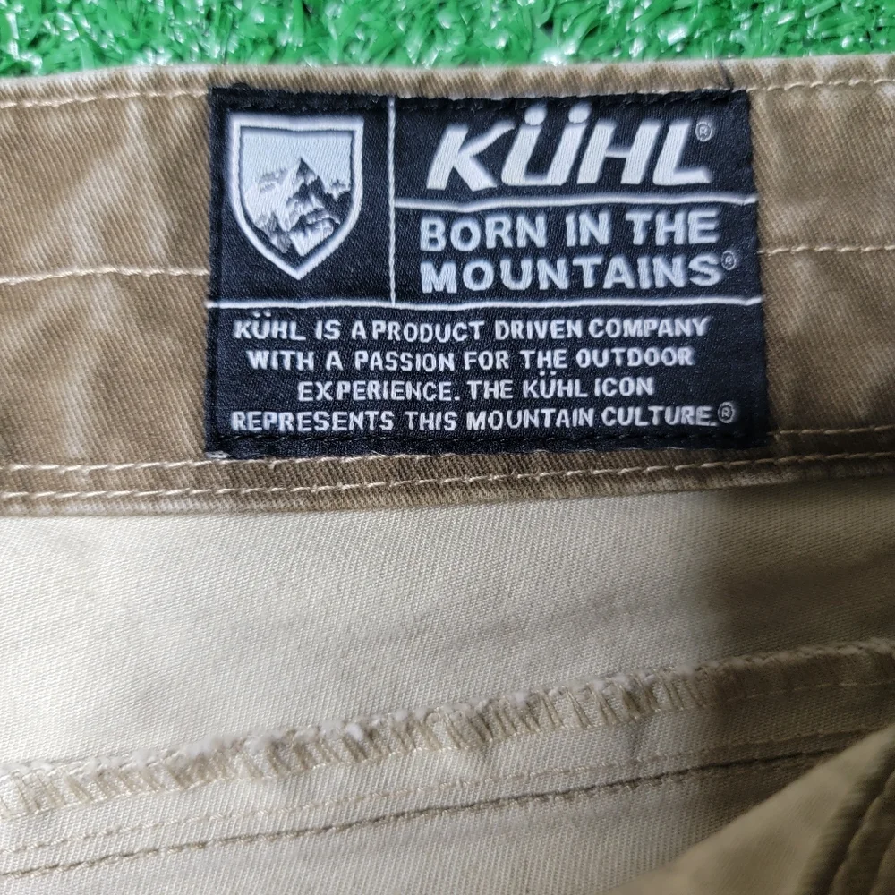 Kuhl Rydr Men's Pants Vintage Patina Dye Brown Hiking Outdoor Work Size 40x30
